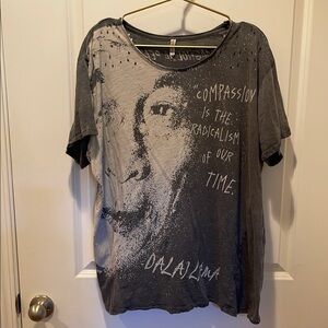 Magnolia Pearl Dalai Lama Quote “compassion is the radicalism of our time” T